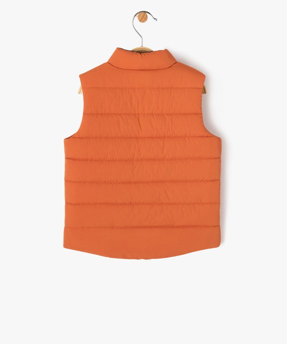Doudoune sans manches doublée polaire bébé garçon - LuluCastagnette vue5 - LULUCASTAGNETTE - GEMO