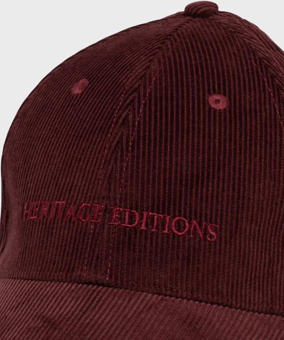 Casquette baseball en velours côtelée femme vue4 - GEMO (ACCESS) - GEMO