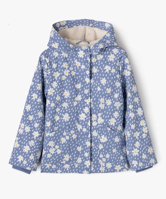 Imperméable à capuche et doublure chaude avec imprimé animé fille vue2 - GEMO (ENFANT) - GEMO