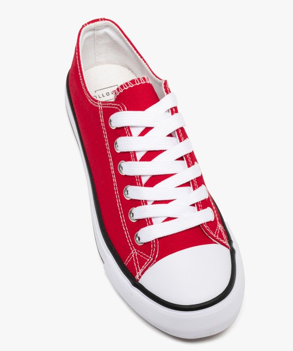 Baskets en toile sur semelle épaisse femme - Follow Me vue6 - FOLLOW ME - GEMO