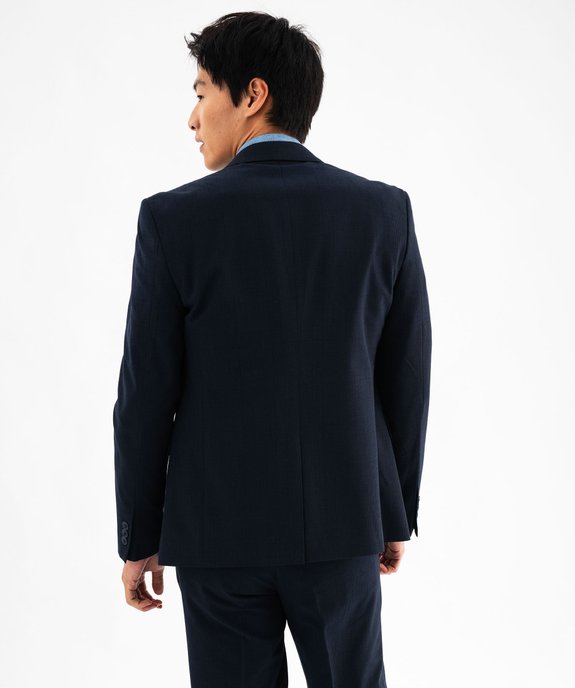 Veste de costume à carreaux homme vue3 - GEMO (HOMME) - GEMO