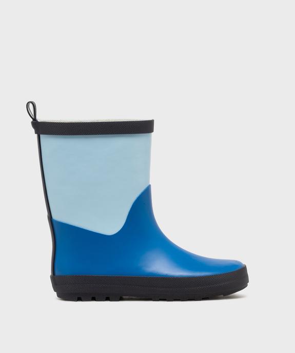 Bottes de pluie colorblock garçon - 5 Miles vue1 - 5 MILES - GEMO