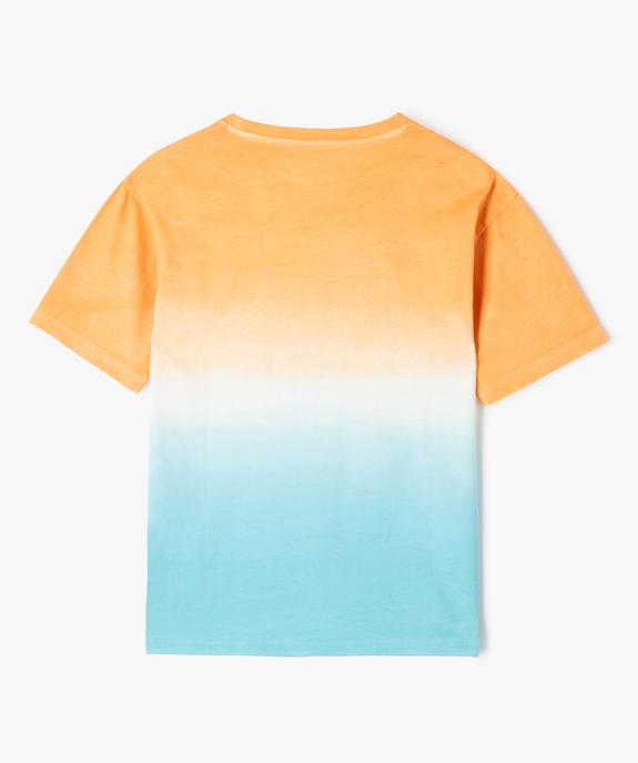 Tee-shirt original manches courtes garçon vue4 - GEMO (JUNIOR) - GEMO