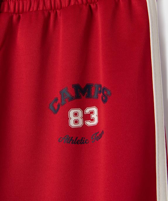 Pantalon de jogging large à taille élastiquée fille - Camps United vue2 - CAMPS - GEMO