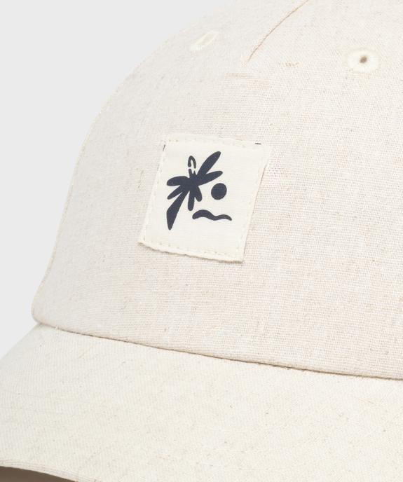 Casquette en lin et coton bébé garçon vue2 - GEMO (ACCESS) - GEMO