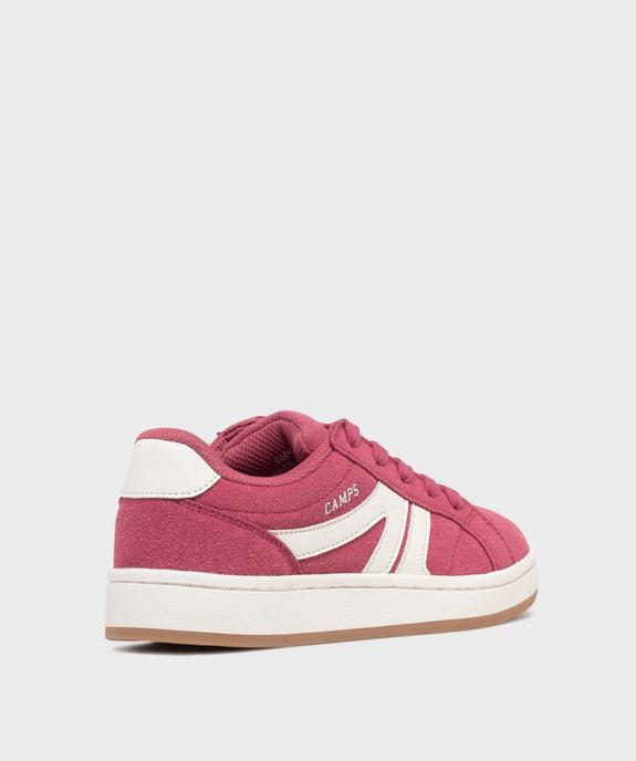 Baskets à lacets esprit campus fille - Camps United vue4 - CAMPS US - GEMO