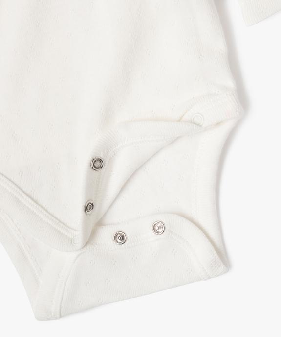 Ensemble 3 pièces salopette et body bébé fille - LuluCastagnette vue6 - LULUCASTAGNETTE - GEMO