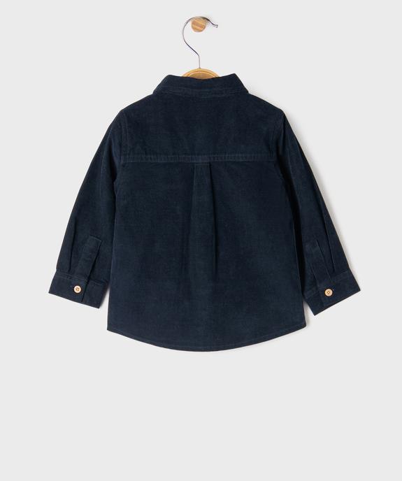 Ensemble 2 pièces bébé garçon : tee-shirt et chemise - LuluCastagnette vue4 - LULUCASTAGNETTE - GEMO