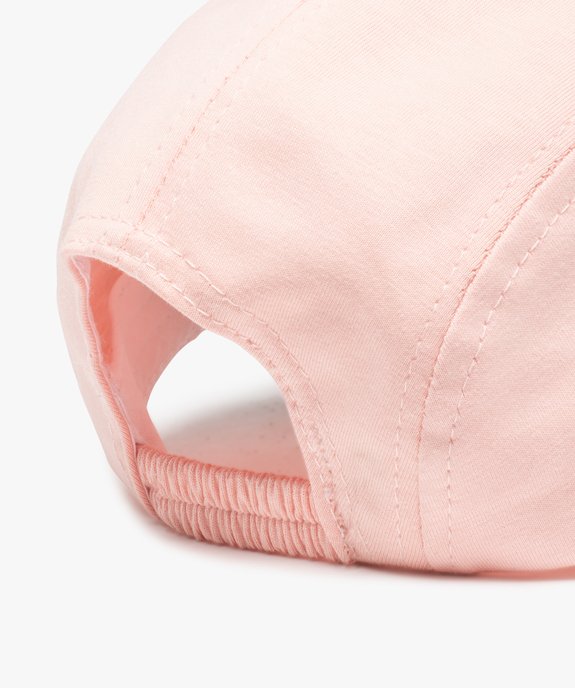 Casquette bébé fille souple à motif chat vue2 - GEMO(BEBE DEBT) - GEMO