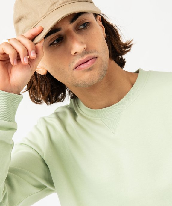 Sweat avec intérieur molletonné homme vue5 - GEMO 4G HOMME - GEMO
