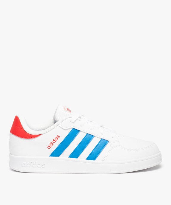 Baskets garçon tricolores à lacets – Adidas Breaknet vue1 - ADIDAS - GEMO