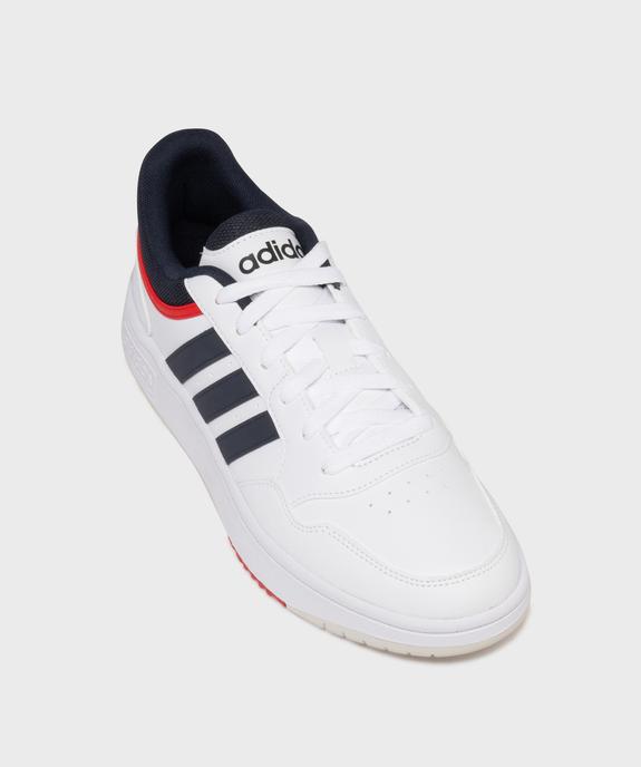 Baskets Hoops 3.0 vintage homme - Adidas vue6 - ADIDAS - GEMO