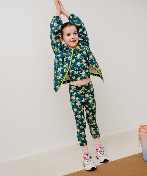 Débardeur de sport court à dos fantaisie fille vue4 - GEMO 4G FILLE - GEMO