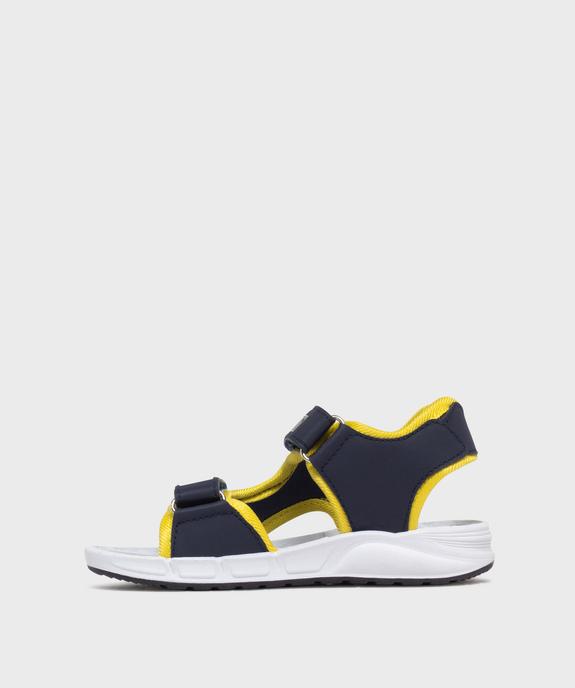 Sandales à scratch imprimées Pikachu garçon - Pokémon vue3 - POKEMON - GEMO