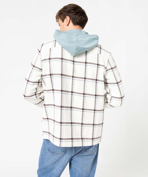 Sur-chemise homme à carreaux vue3 - GEMO (HOMME) - GEMO