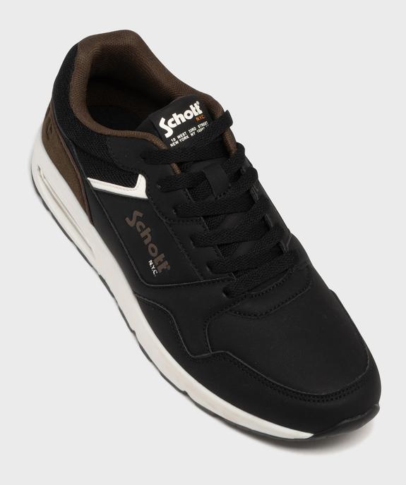 Baskets basses au look rétro tendance homme - Schott vue6 - SCHOTT - GEMO