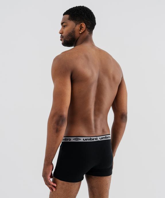Boxers de sport en coton stretch homme (lot de 3) - Umbro vue6 - UMBRO - GEMO