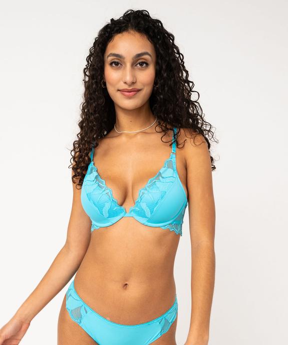 Soutien-gorge à armatures push-up femme vue2 - GEMO(HOMWR FEM) - GEMO