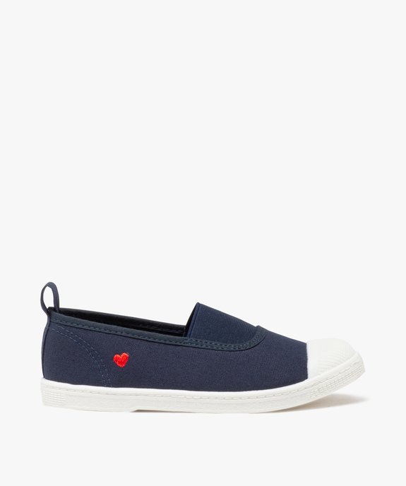 Chaussures en toile avec élastique et bout renforcé fille vue1 - LOVELY WINGS - GEMO
