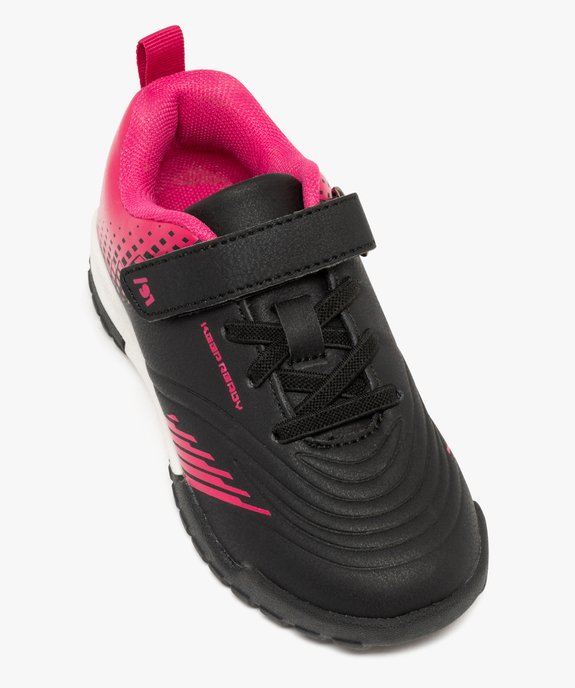 Baskets fille à scratch bicolores style crampons vue6 - LOVELY WINGS - GEMO