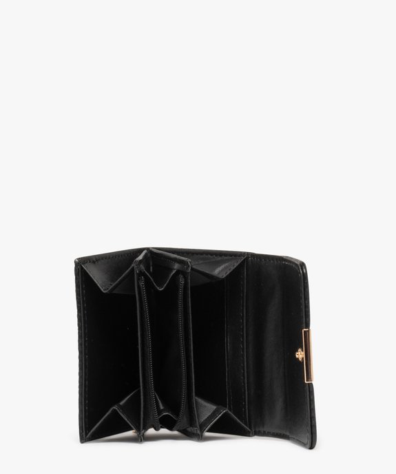 Porte-monnaie à rabat pressionné femme vue6 - GEMO (ACCESS) - GEMO