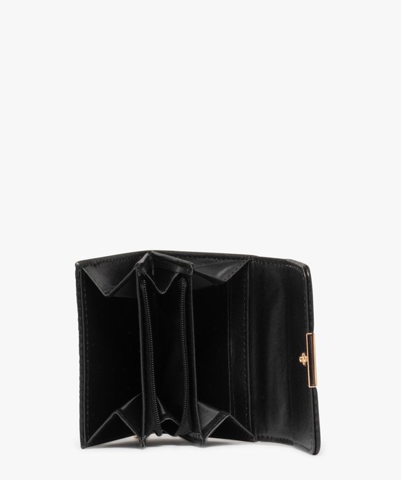 Porte-monnaie à rabat pressionné femme vue5 - GEMO (ACCESS) - GEMO