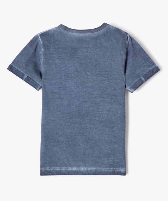 T-shirt imprimé style US garçon vue3 - CAMPS - GEMO