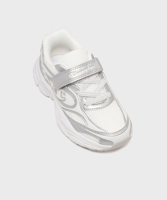 Baskets RT25 U PS Low Cut à scratch bicolores fille - Champion vue5 - CHAMPION USA - GEMO