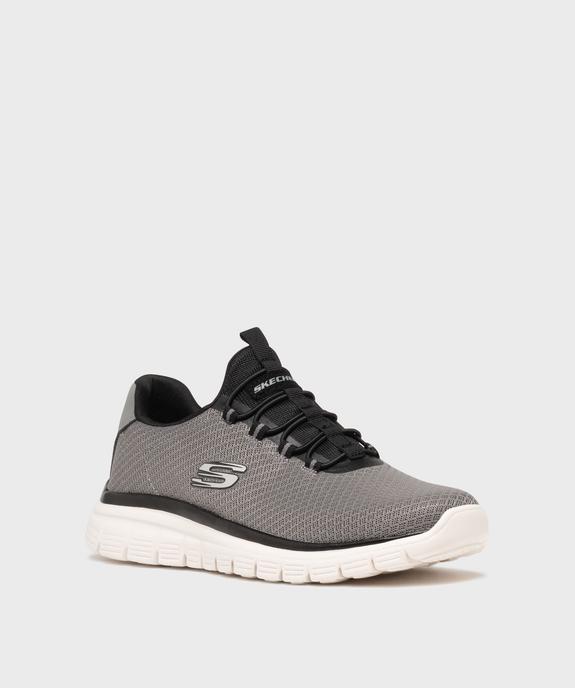 Baskets basses en mesh à enfiler homme - Skechers vue2 - SKECHERS - GEMO