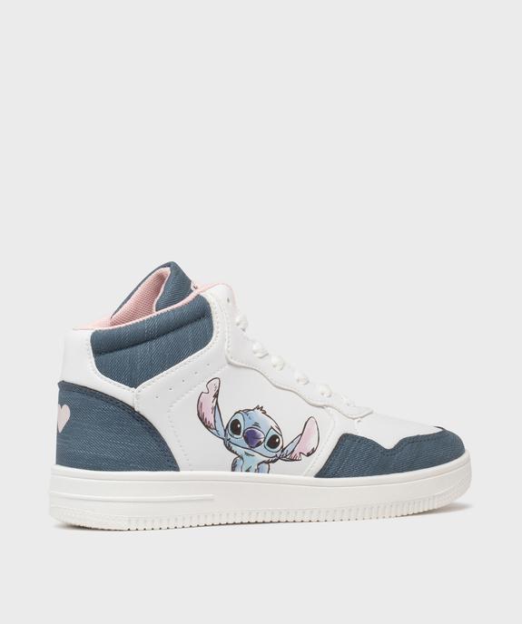 Baskets montantes à semelle épaisse et imprimé femme - Stitch vue5 - LILO & STITCH - GEMO