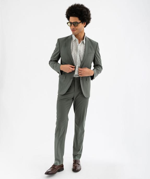 Chemise à manches courtes fleurie homme vue4 - GEMO (HOMME) - GEMO