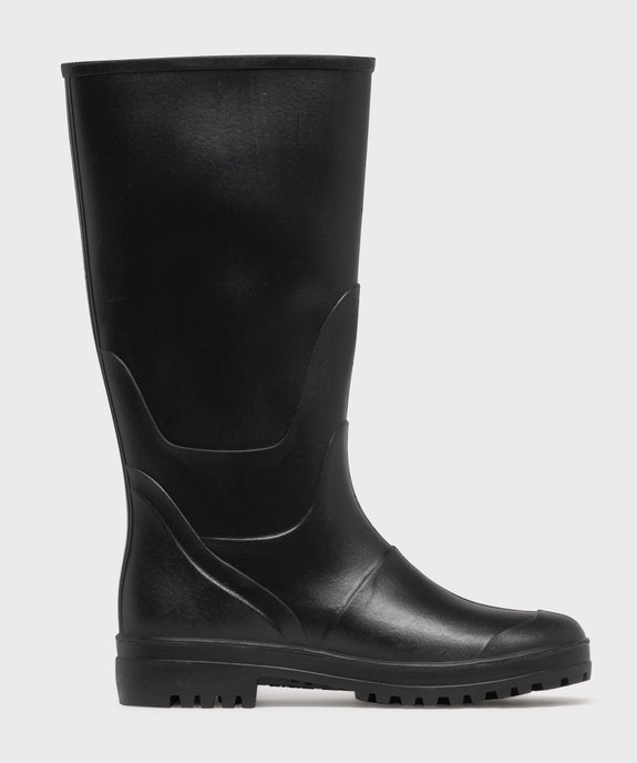 Bottes de pluie homme à semelle crantée contrastée vue7 - URBAN STEPS - GEMO