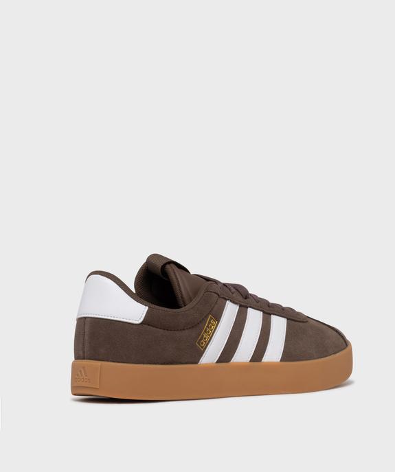 Baskets basses dessus cuir VL Court 3.0 homme - Adidas vue5 - ADIDAS - GEMO