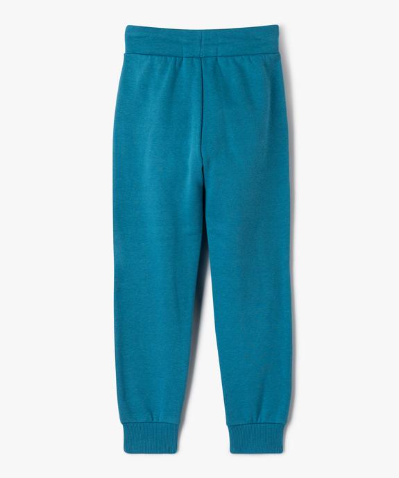 Pantalon jogging imprimé collège garçon vue3 - CAMPS UNITED - GEMO