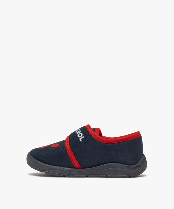 Chaussons garçon bottillons à scratch - Pat'Patrouille vue3 - PAT PATROUILLE - GEMO
