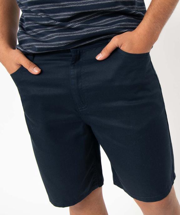 Bermuda homme en maille fine et fluide vue2 - GEMO 4G HOMME - GEMO