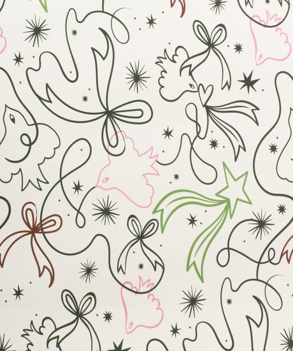 Sac cadeau grand format à motif oiseaux vue2 - GEMO (ACCESS) - GEMO
