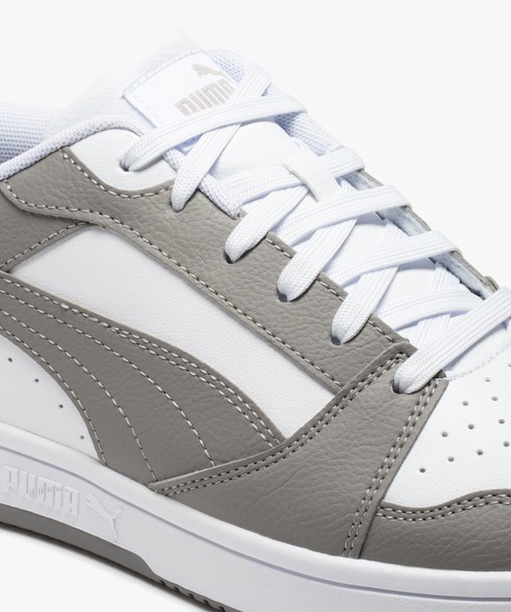 Baskets homme contrastées style rétro Rebound V6- Puma vue6 - PUMA - GEMO