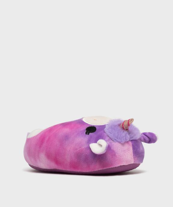 Chaussons en volume fantaisie en forme d'animal femme - Squishmallows vue2 - SQUISHMALLOWS - GEMO