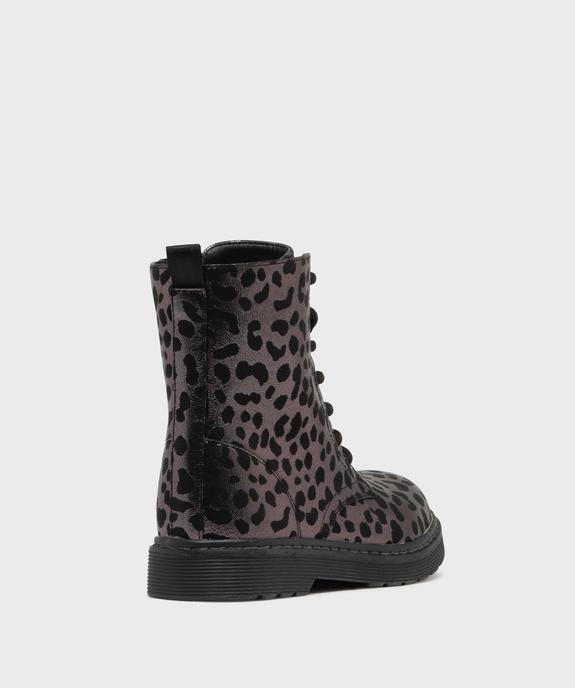 Bottines irisées à motifs tachetés fille - Chipie vue4 - CHIPIE - GEMO