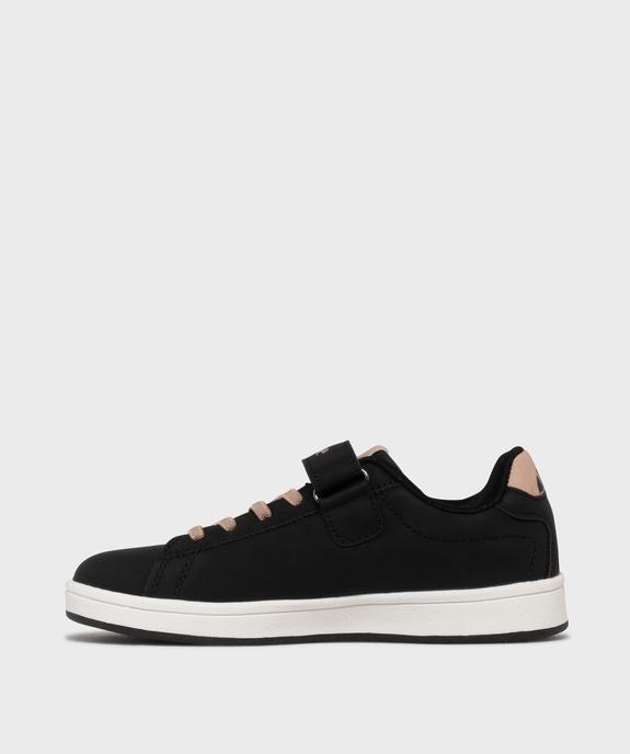 Baskets basses fermeture scratch fille - Ellesse vue4 - ELLESSE - GEMO