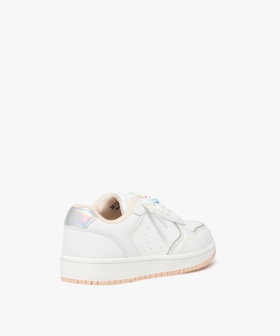 Baskets avec lacets élastiques fantaisie fille - Lovely Wings vue5 - LOVELY WINGS - GEMO