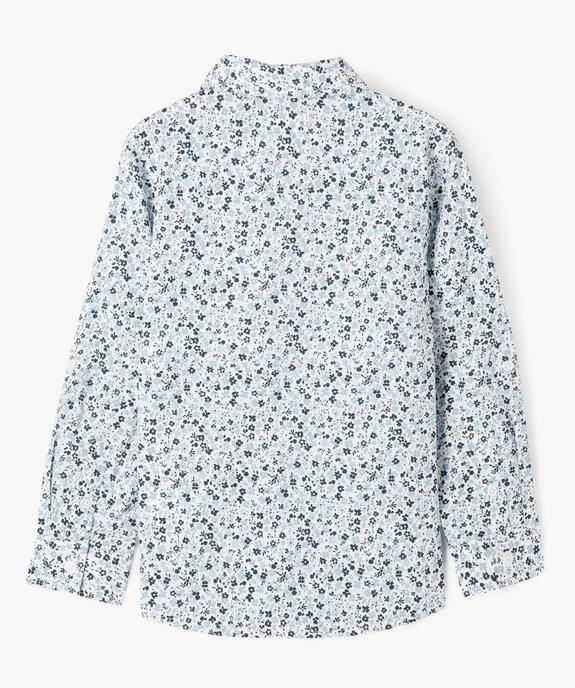 Chemise fleurie avec noeud papillon amovible garçon vue5 - GEMO (ENFANT) - GEMO