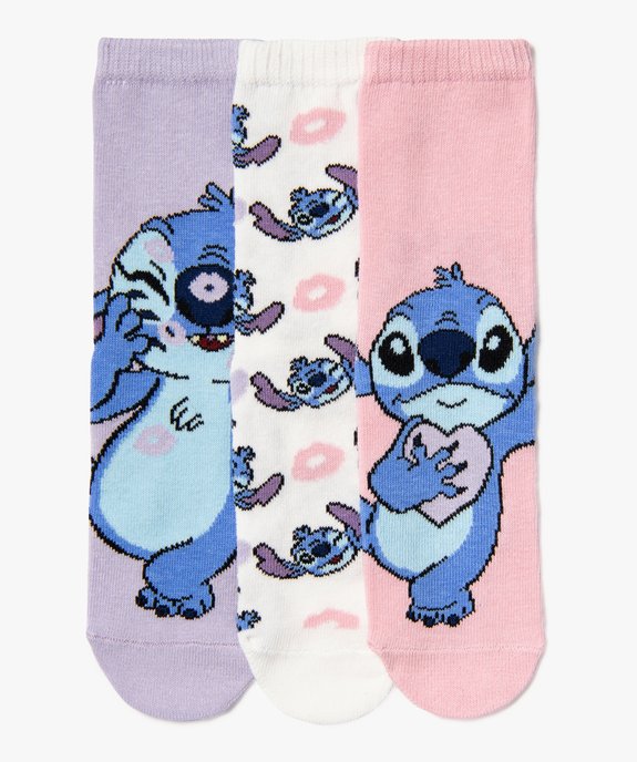 Chaussettes à motifs Stitch fille (lot de 3) - Disney vue1 - LILO & STITCH - GEMO