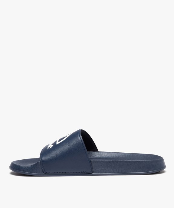 Mules de piscine homme unies et logo en relief  - Ellesse  vue3 - ELLESSE - GEMO