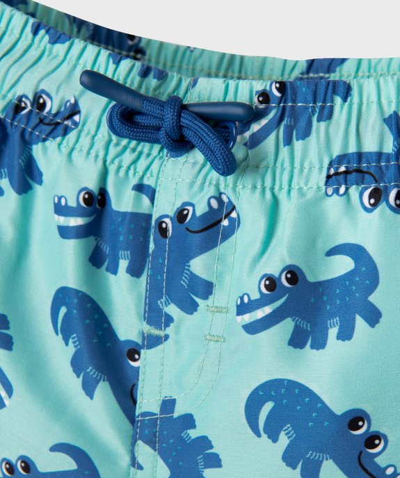 Short de bain à motifs crocodiles bébé garçon vue2 - GEMO(BEBE DEBT) - GEMO