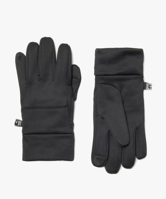 Gants  homme doublés polaire compatibles écran tactile vue1 - GEMO (ACCESS) - GEMO