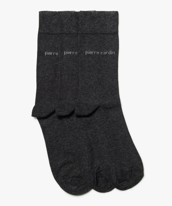 Chaussettes hautes homme (lot de 3) - Pierre Cardin vue1 - PIERRE CARDIN D - GEMO