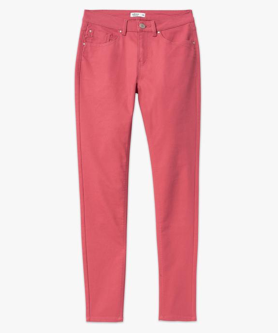 Pantalon coupe Slim taille normale femme vue4 - GEMO(FEMME PAP) - GEMO