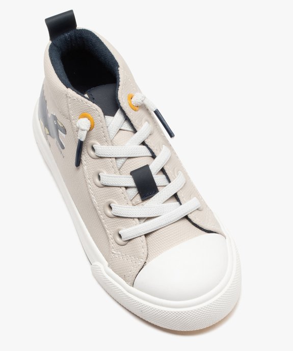 Tennis montantes déperlantes garçon vue7 - BUGGY GEMO FOR GOOD - GEMO